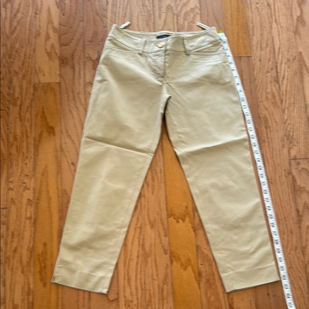 Piazza Sempione Tan Chinos Classic Straight-Leg